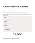 Kit – Lance Votre Business