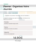 Planner – Organise Ta Journée