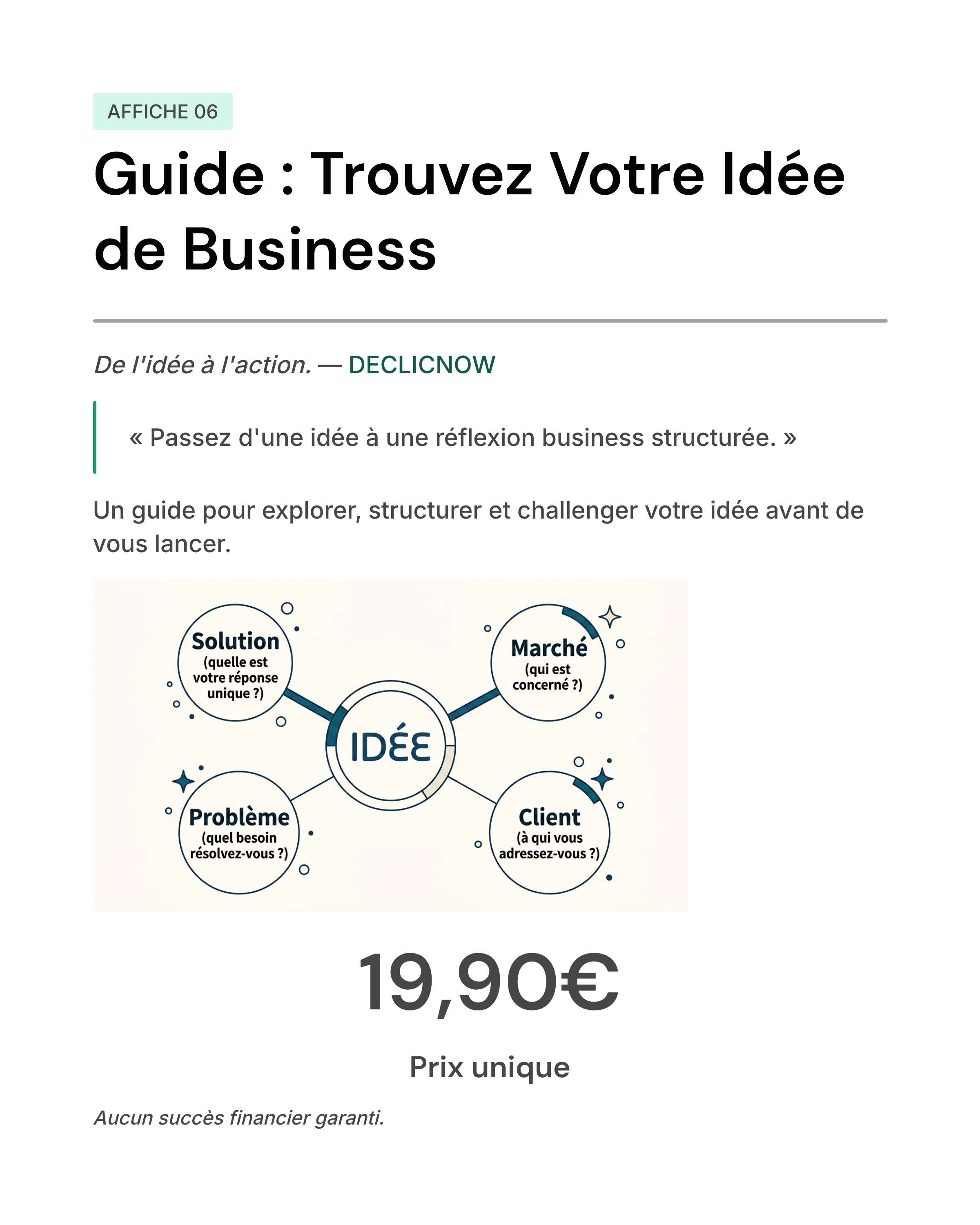 Guide – Trouve Ton Idée de Business