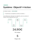 Système – Objectif → Action